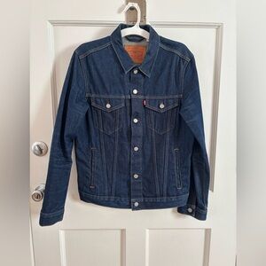 Levi's Men's Dark Blue Denim Jacket